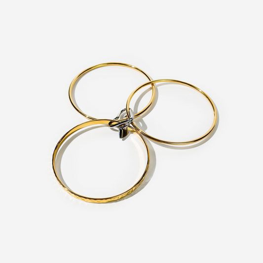 Gold-plated Titanium Bracelet