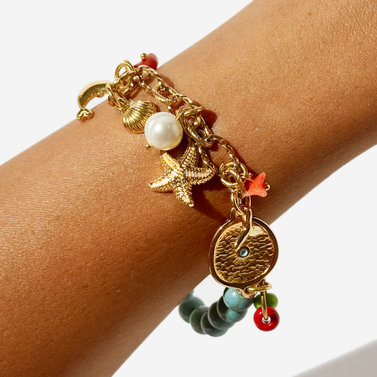 Blue Amulet Bracelet – Greek Collection