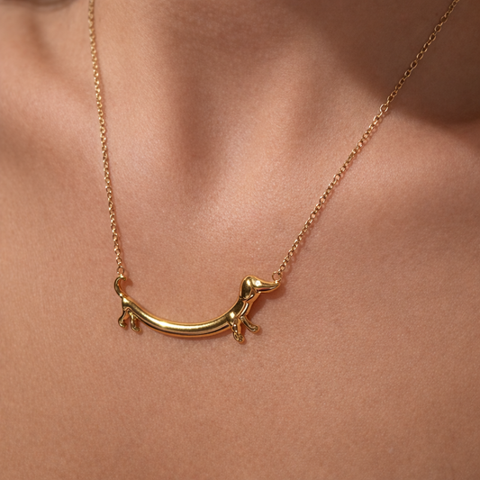 Gold-plated Titanium Necklace