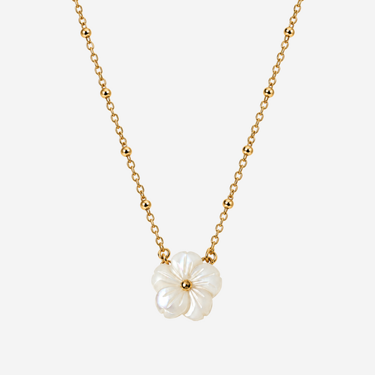 Flower Pendant Necklace