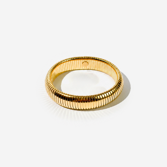 Gold-plated Titanium Bracelet