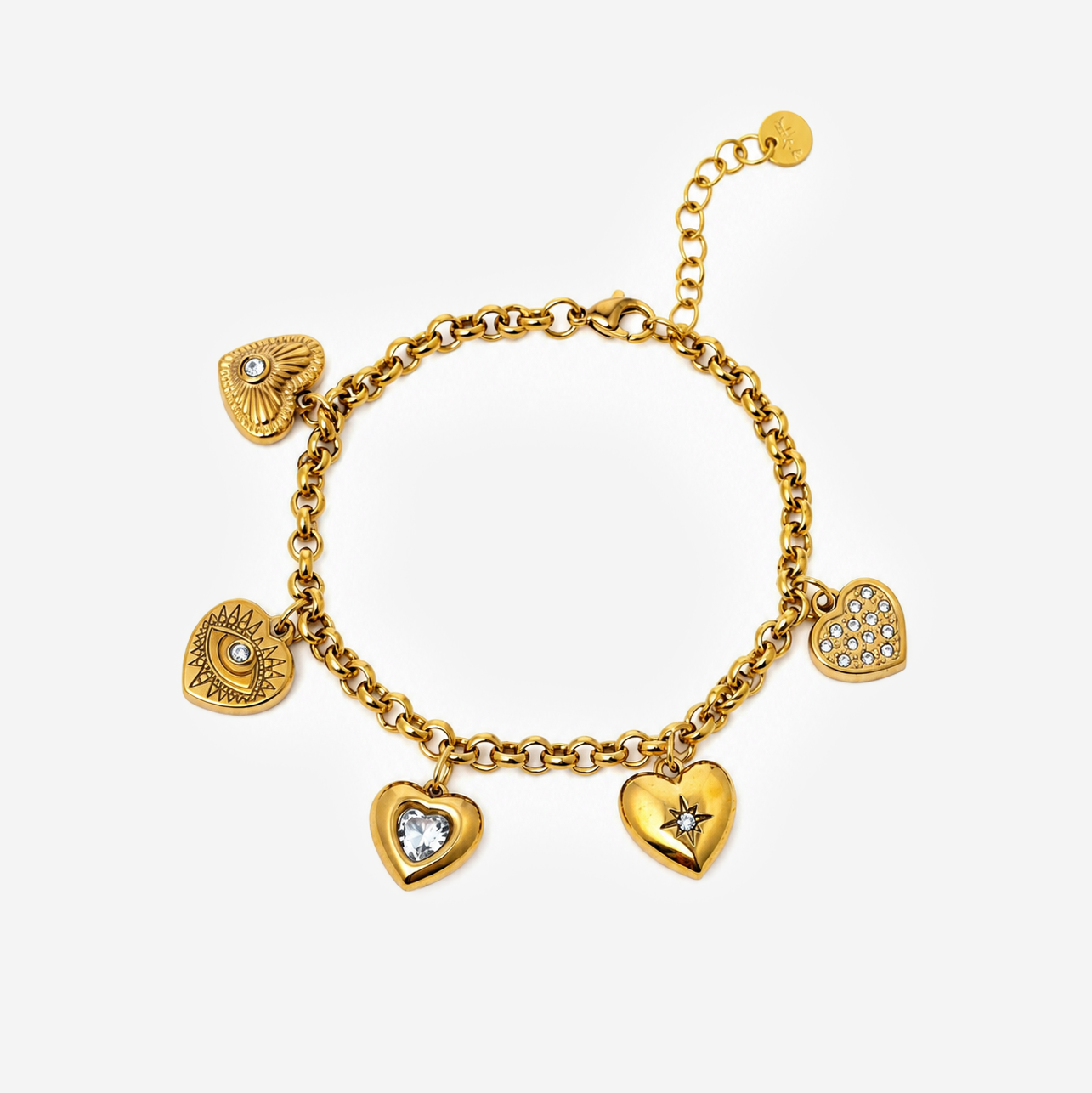 Gold-plated Titanium Bracelet