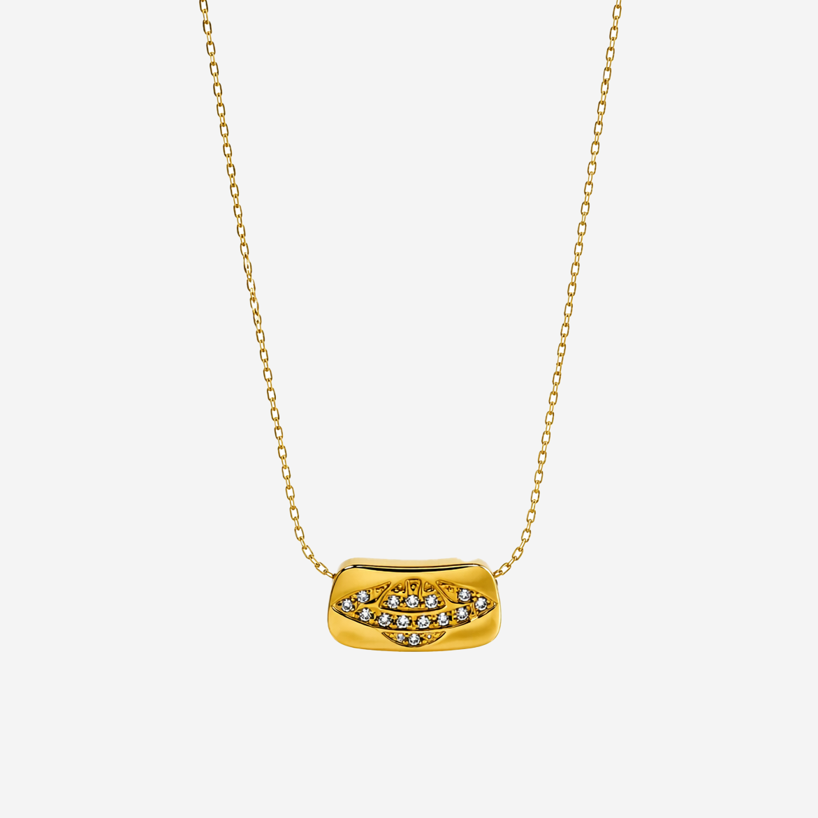 Gold-plated Titanium Necklace