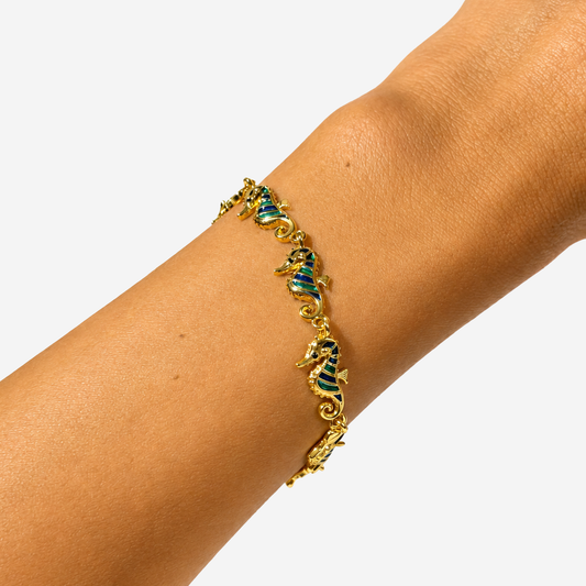Titanium Gold Plated Bracelet