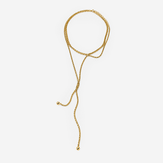 Layered Lariat Necklace
