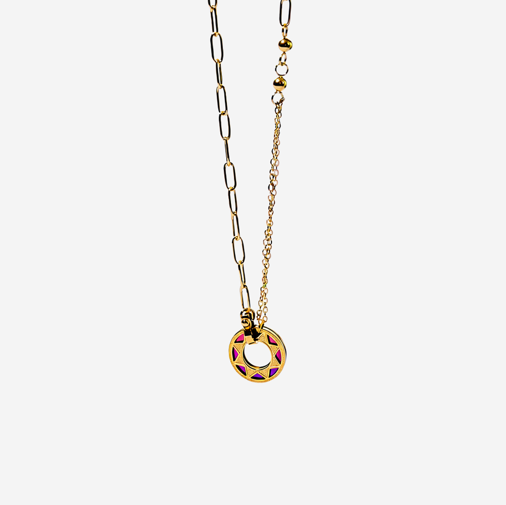 Gold-plated Titanium Necklace
