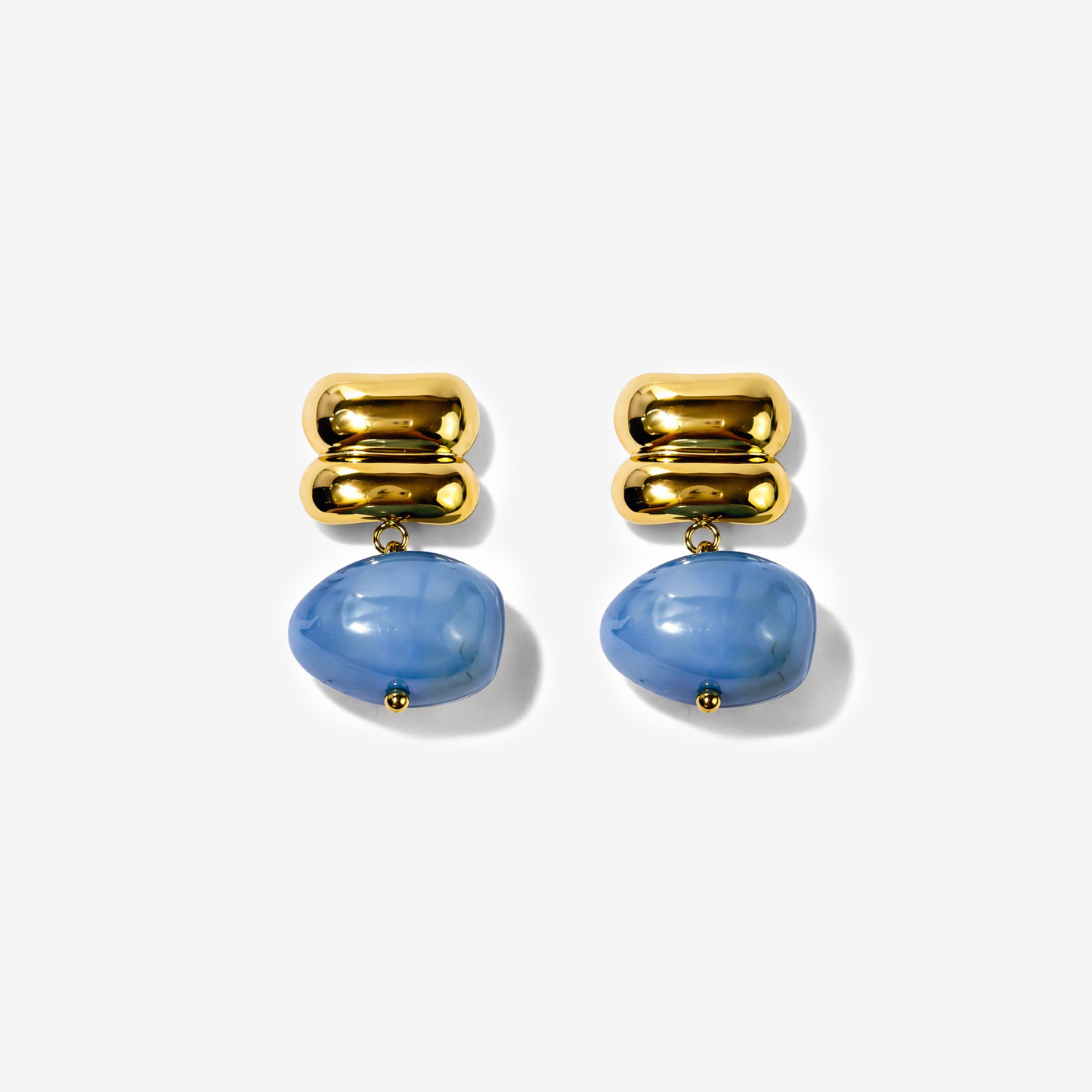 Gold-plated Titanium Earrings