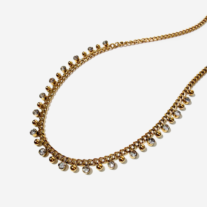Gold-plated Titanium Necklace