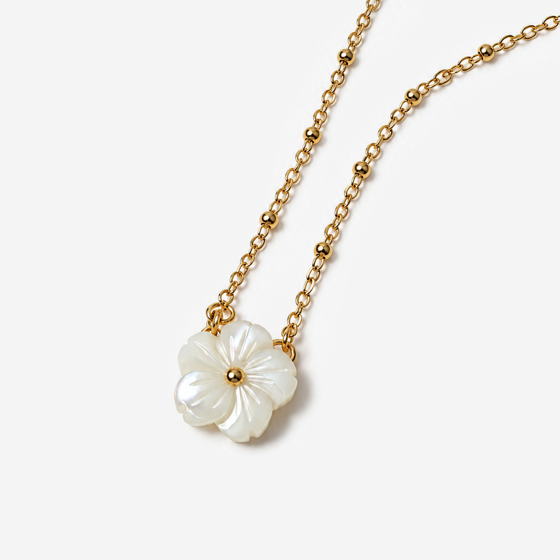 Titanium Gold Plated Necklace