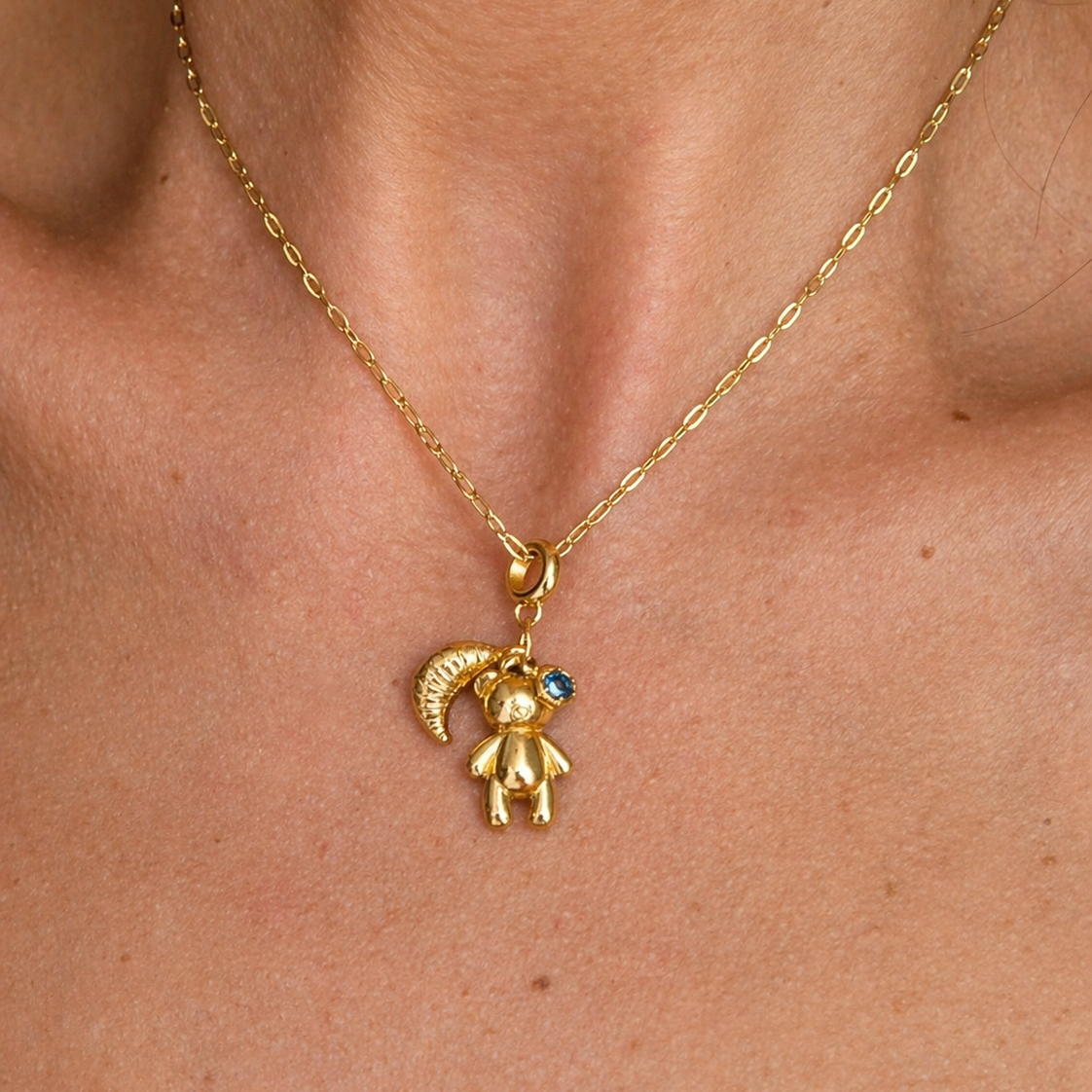 Gold-plated Titanium Necklace