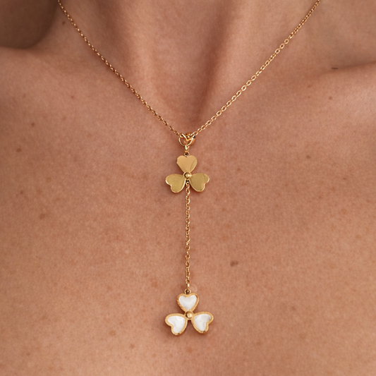 ტიტანის მოოქროვილი ყელსაბამი