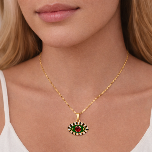 ყელსაბამი "Emerald Eye"