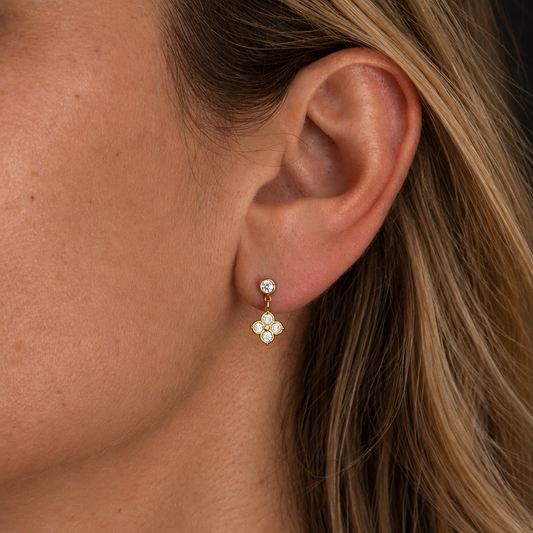 Crystal Earring Set
