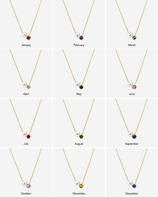 Birthstone Necklace