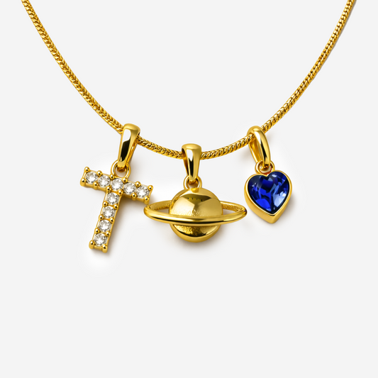 Gold-plated Titanium Charm