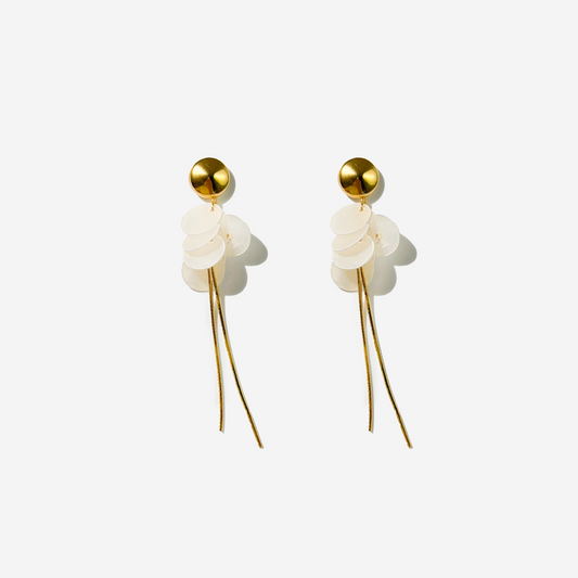 Gold-plated Titanium Earrings