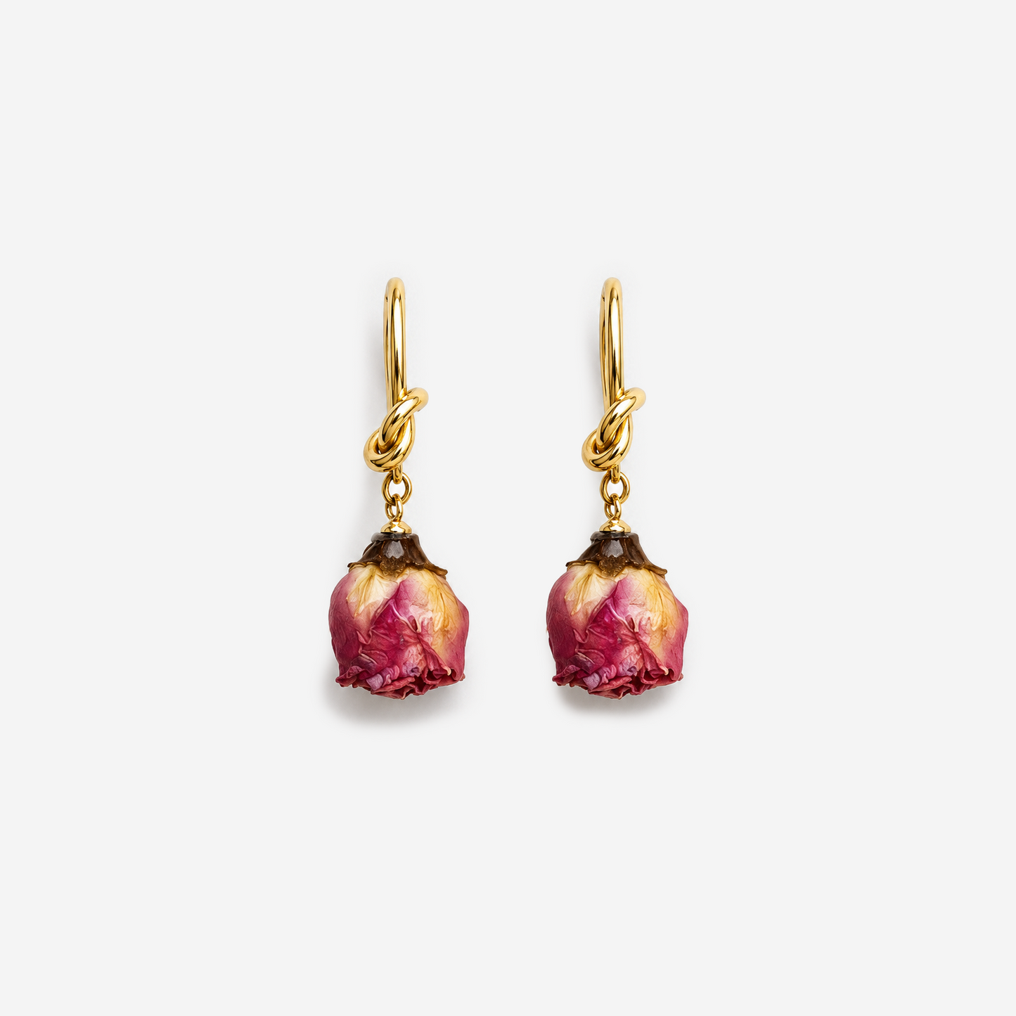 Rose Drop Earrings