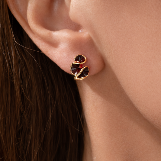 Gold-plated Titanium Earrings