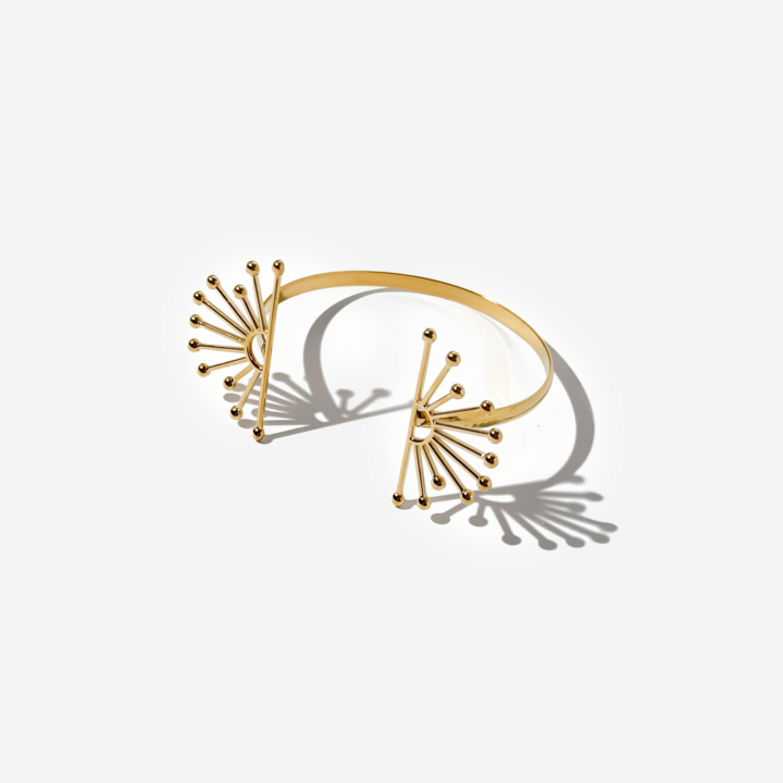 Gold-plated Titanium Bracelet