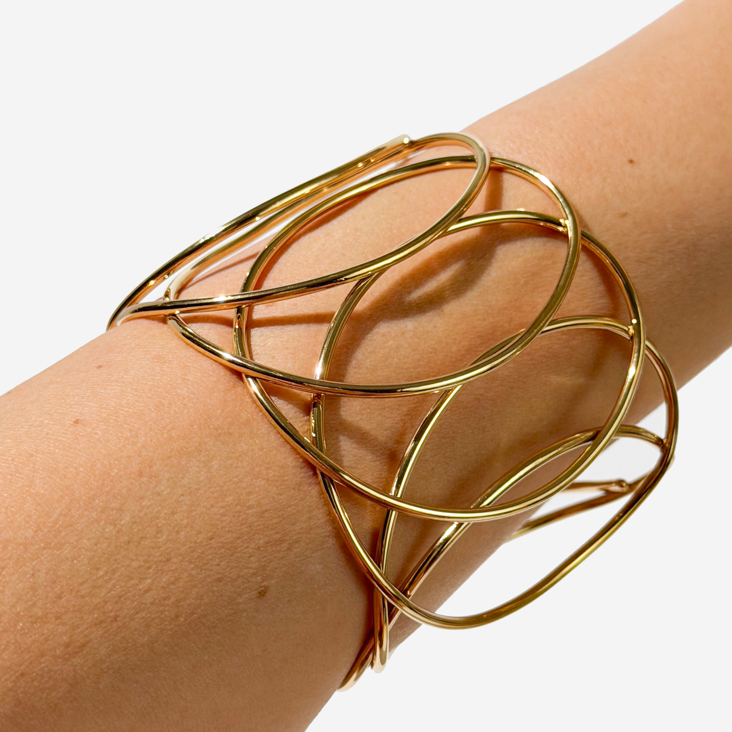 Gold-plated Titanium Bracelet