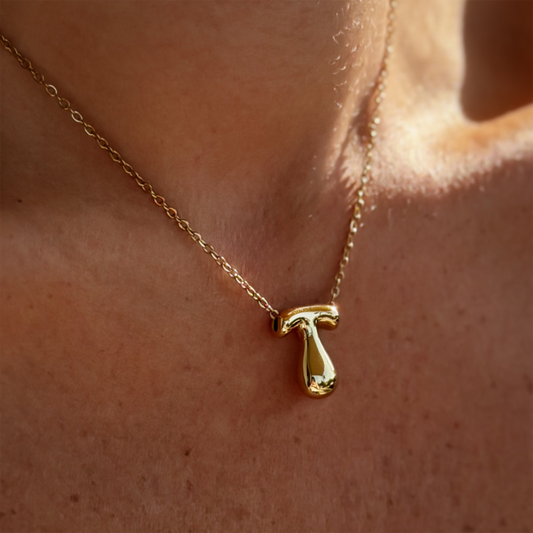 Gold-plated Titanium Necklace