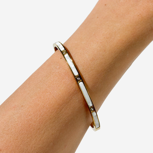 Gold-plated Titanium Bracelet