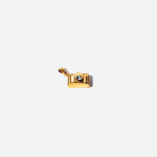 Gold-plated Titanium Charm