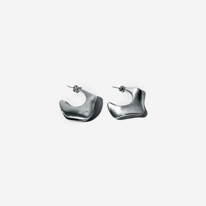 Gold-plated Titanium Italian Collection Earrings