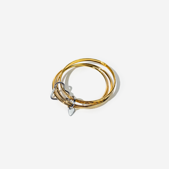 Gold-plated Titanium Bracelet
