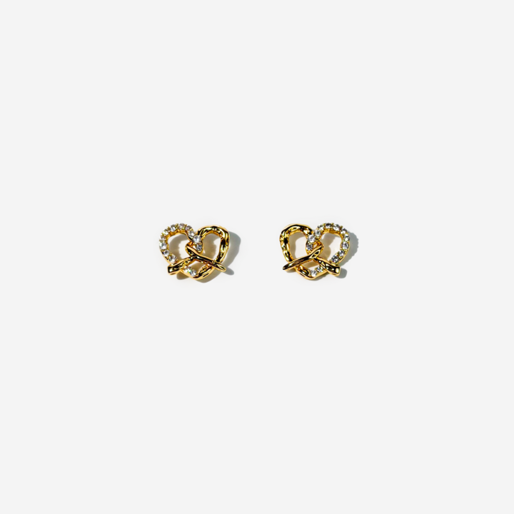 Gold-plated Titanium Earrings