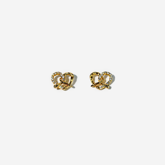 Gold-plated Titanium Earrings