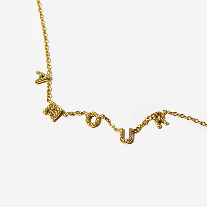 Gold-plated Titanium Necklace
