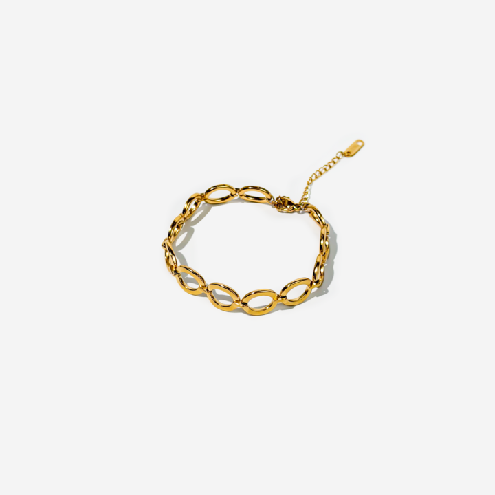 Gold-plated Titanium Bracelet