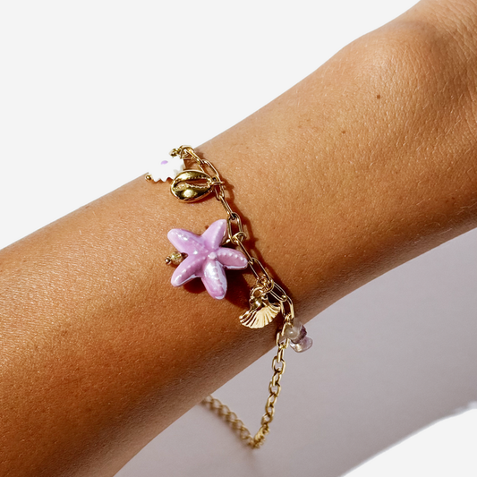 Gold-plated Titanium Bracelet