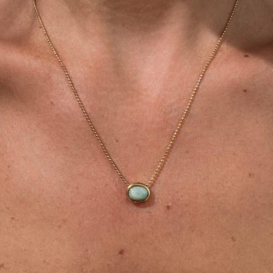 Gold-plated Titanium Necklace