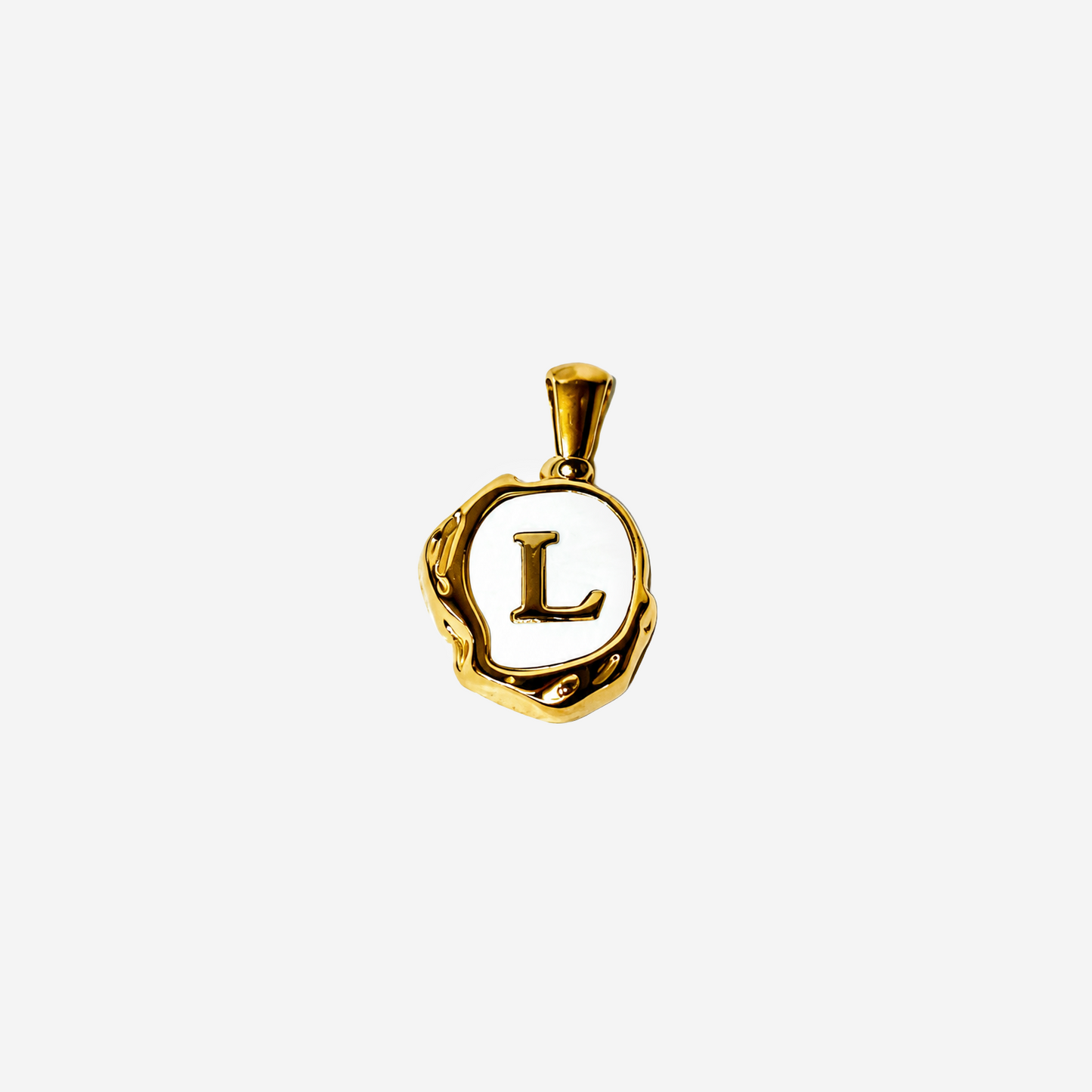 Titanium Gold Plated Charm
