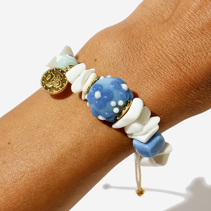 Santorini Charm Bracelet – Greek Collection