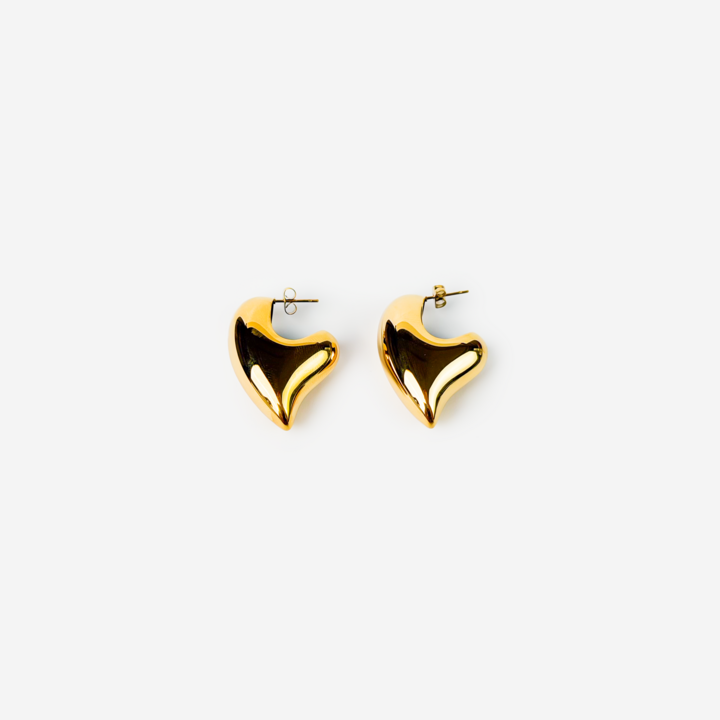 Gold-plated Titanium Earrings
