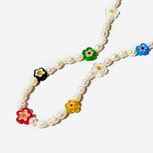"perla & Fiori" Italian Collection Necklace