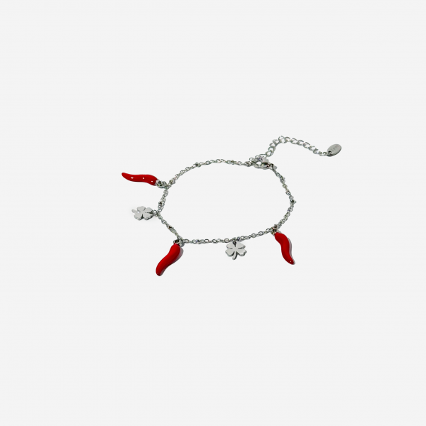 Gold-plated Titanium with Pepper Bracelet