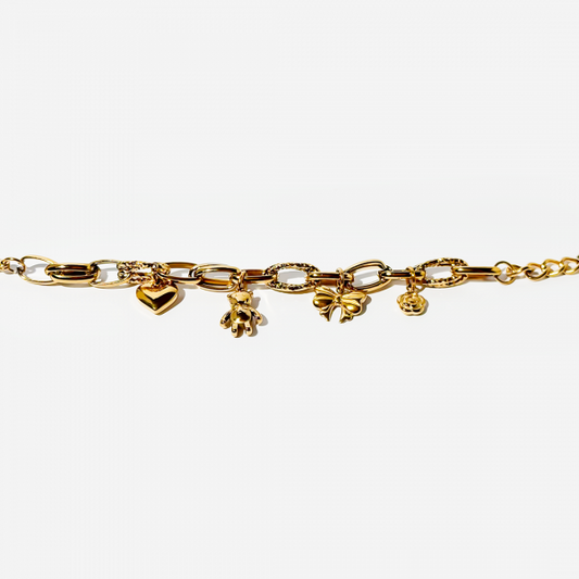 Gold-plated Titanium Bracelet