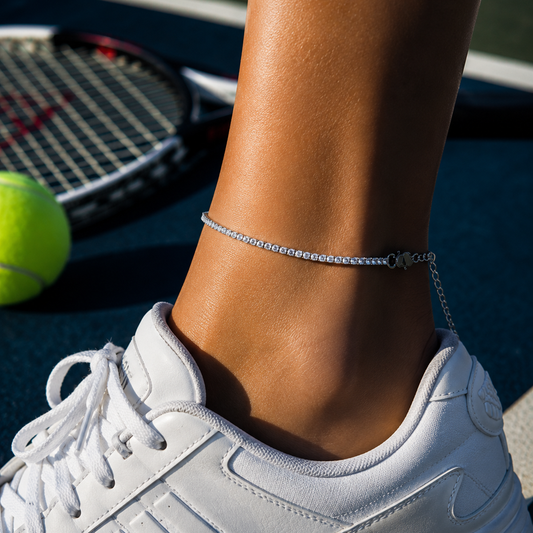 Titanium Gold Plated Anklet