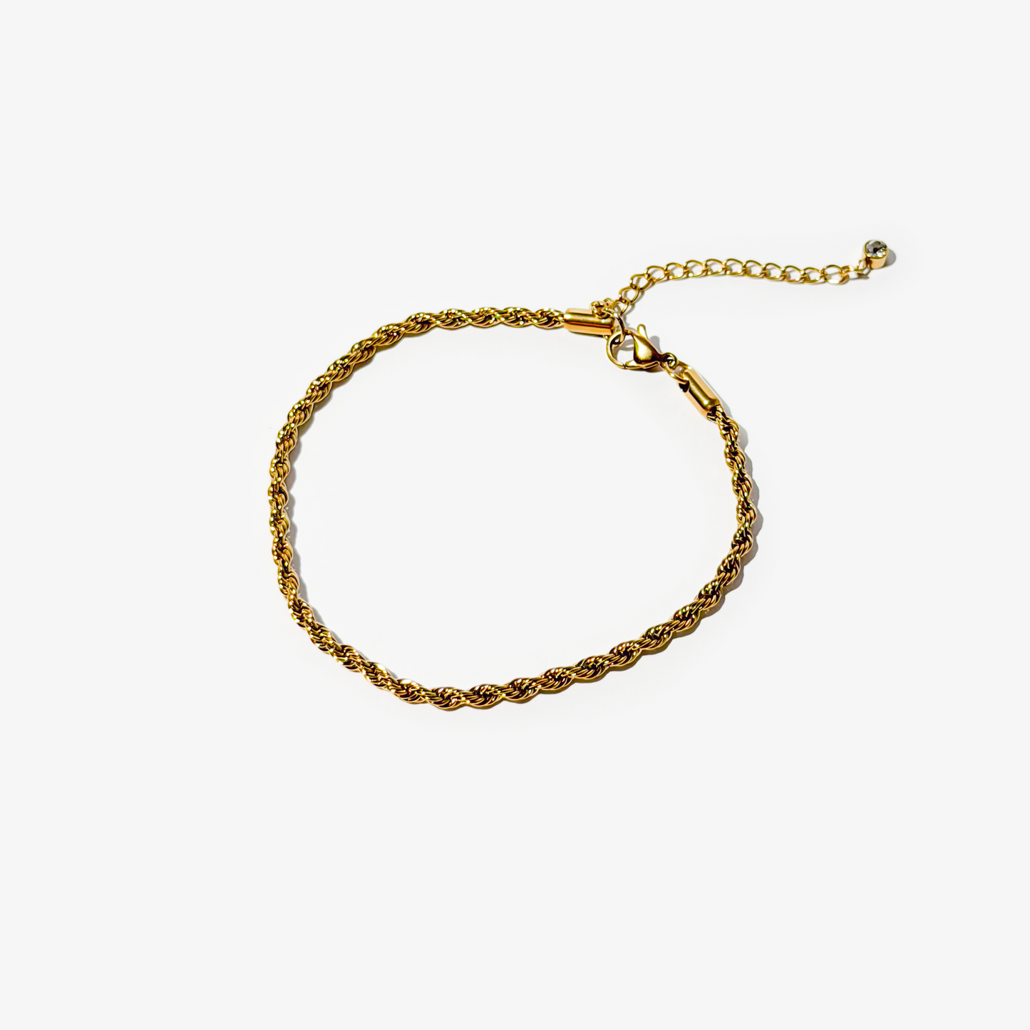 Gold-plated Titanium Anklet