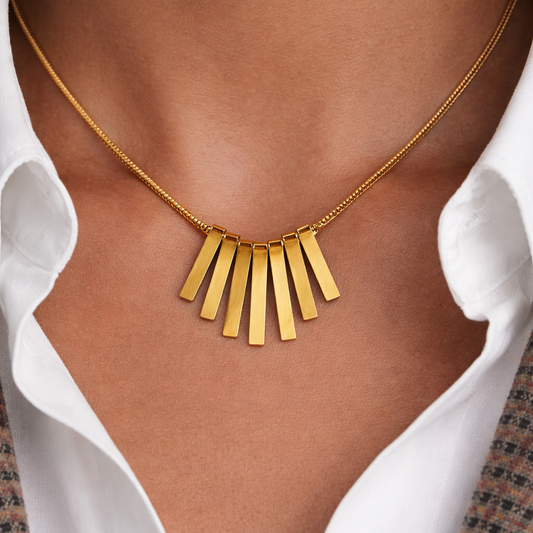 Gold-plated Titanium Necklace
