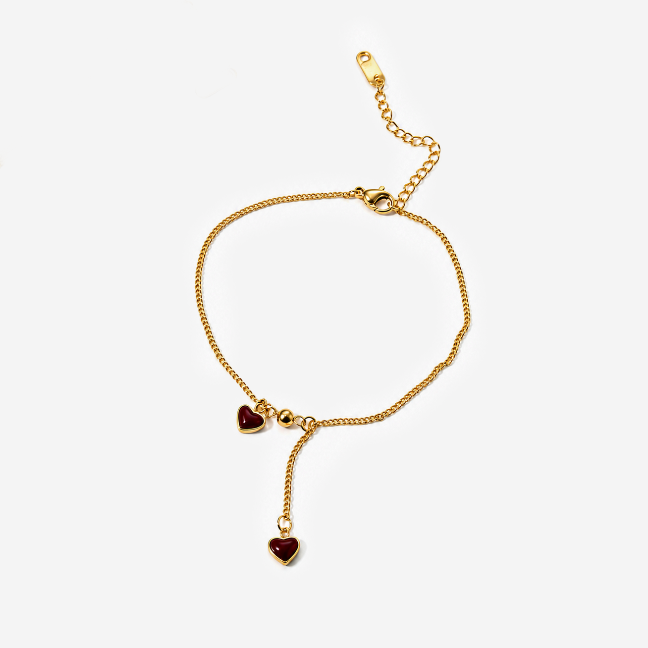 Gold-plated Titanium Anklet
