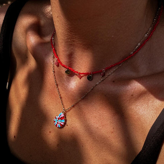 Gold-plated Titanium Necklace