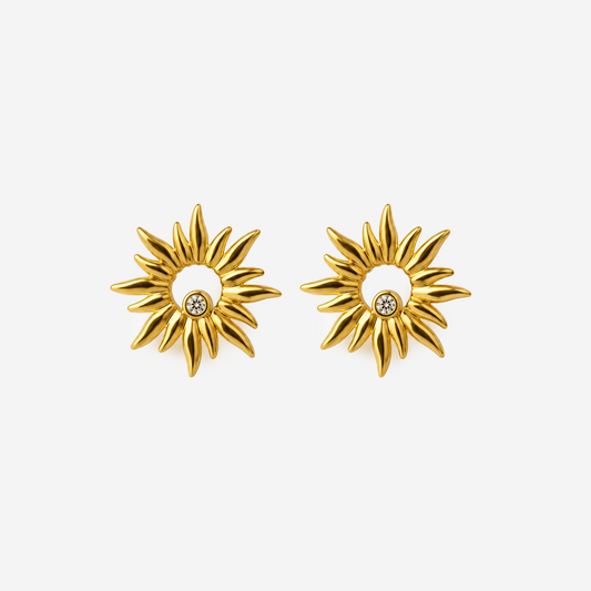 Sculptural Stud Earrings