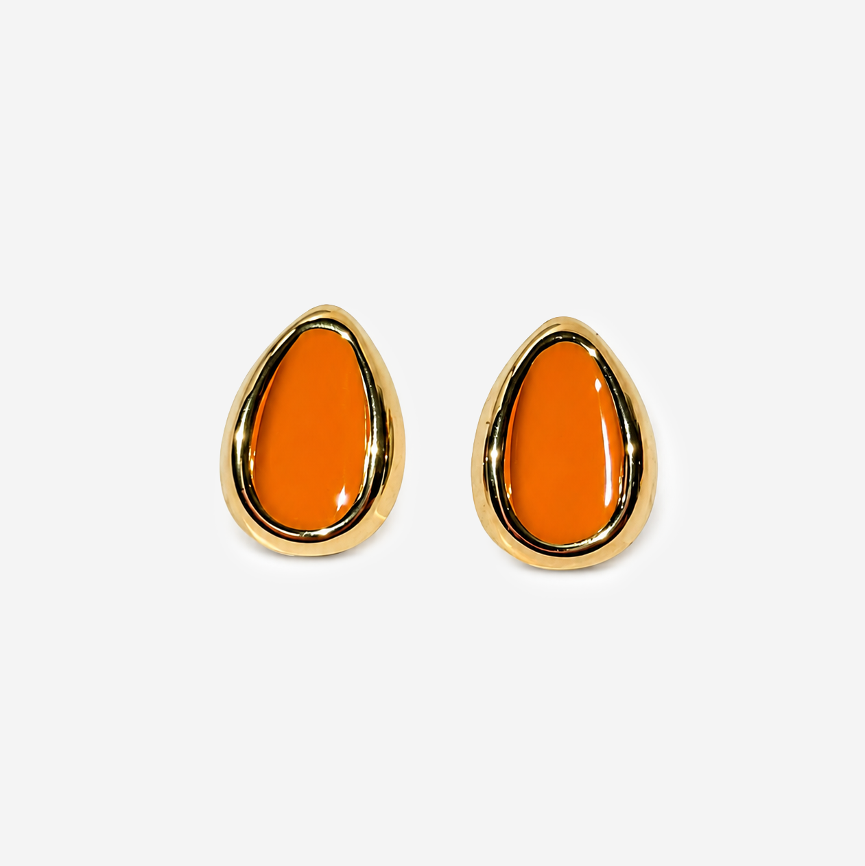 Titanium Gold Plated Earrings