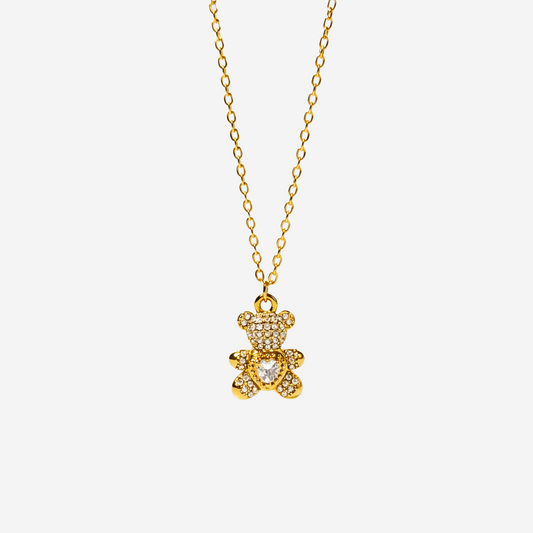 ტიტანის მოოქროვილი ყელსაბამი იტალიური კოლექციიდან