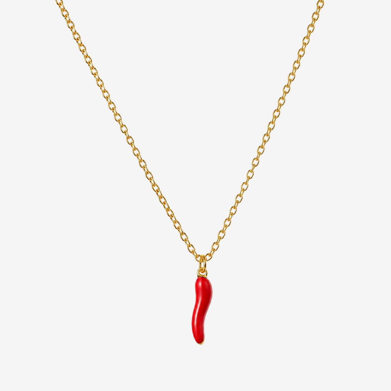 Titanium Gold Plated Necklace